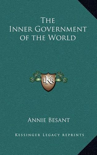 Cover image for The Inner Government of the World