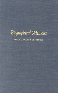 Cover image for Biographical Memoirs