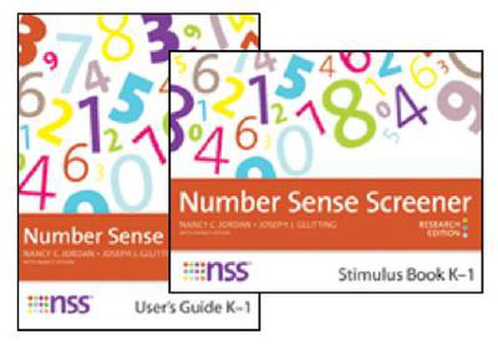 Cover image for Number Sense Screener (TM) (NSS (TM)) K-1: Record Sheets