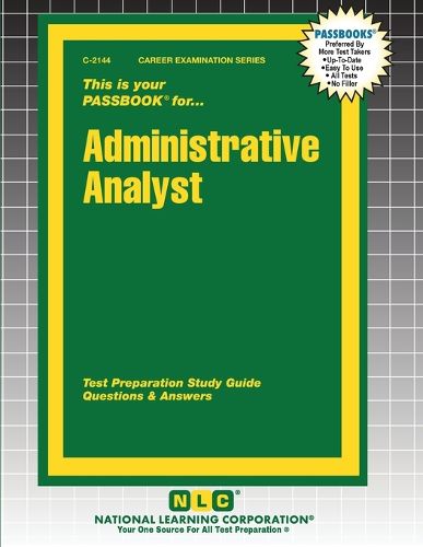 Cover image for Administrative Analyst