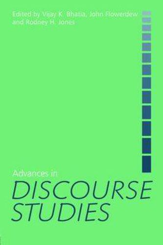 Cover image for Advances in Discourse Studies