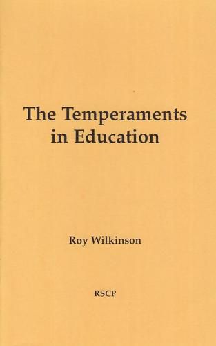 Cover image for The Temperaments in Education