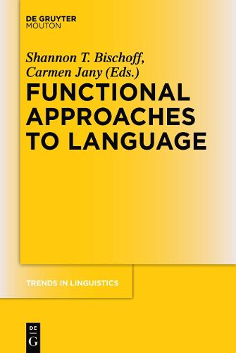 Cover image for Functional Approaches to Language