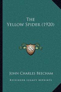 Cover image for The Yellow Spider (1920)