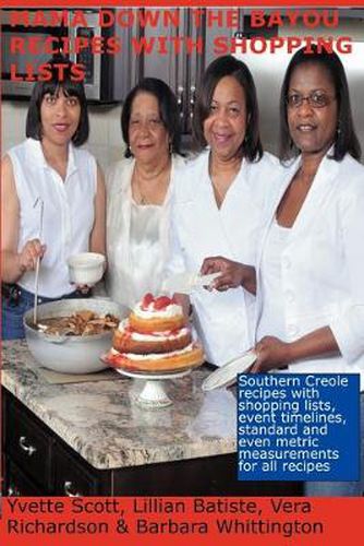 Cover image for Mama Down The Bayou Recipes With Shopping Lists