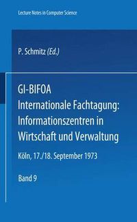 Cover image for GI-BIFOA Internationale Fachtagung: Informationszentren in Wirtschaft Und Verwaltung