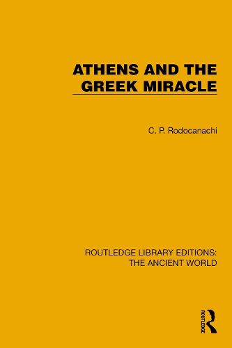 Cover image for Athens and the Greek Miracle