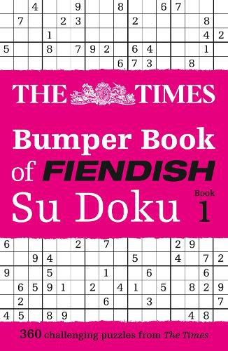 Cover image for The Times Bumper Book of Fiendish Su Doku book 1