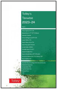 Cover image for Tolley's Taxwise I 2023-24