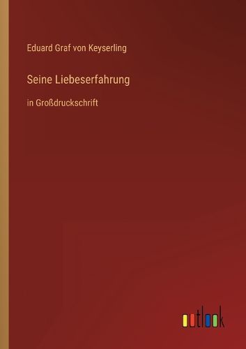 Cover image for Seine Liebeserfahrung