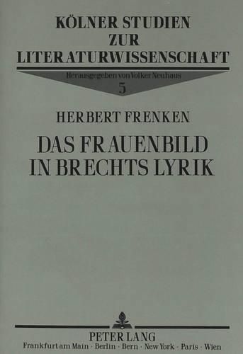 Cover image for Das Frauenbild in Brechts Lyrik