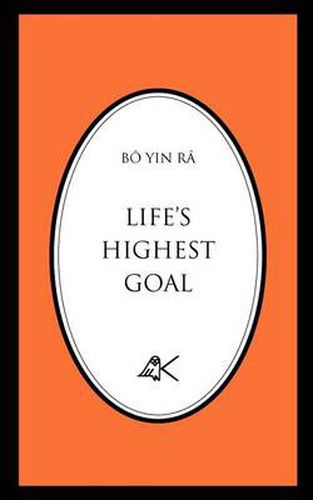 Cover image for Life's Highest Goal