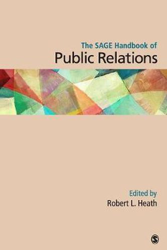 Cover image for The Sage Handbook of Public Relations