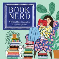 Cover image for Book Nerd Mini Wall Calendar 2025