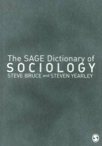 The Sage Dictionary of Sociology