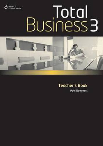 Cover image for Total Business 3 Teacher's Book