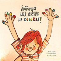 Cover image for Vivan las unas de colores!