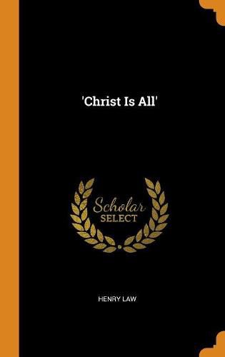 Cover image for 'christ Is All