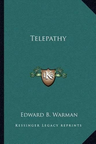 Cover image for Telepathy