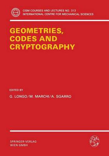 Cover image for Geometries, Codes and Cryptography