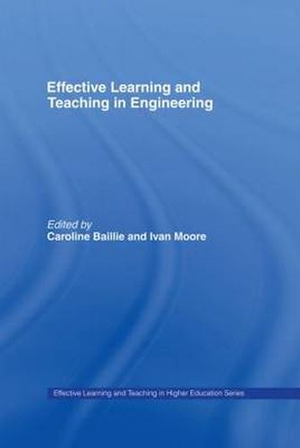 Cover image for Effective Learning and Teaching in Engineering