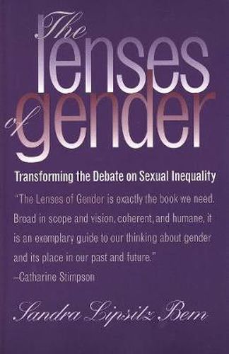 Cover image for The Lenses of Gender: Transforming the Debate on Sexual Inequality