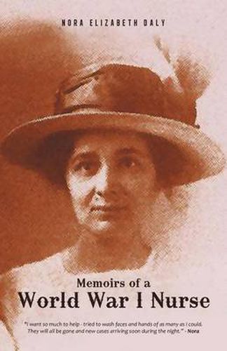 Cover image for Memoirs of a World War I Nurse