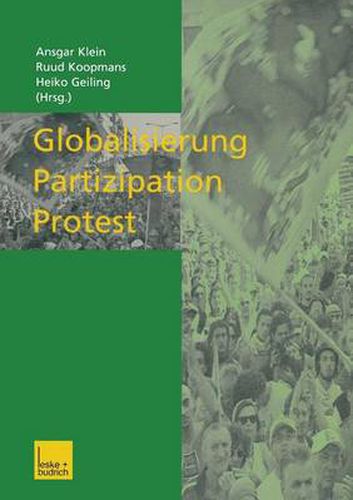 Cover image for Globalisierung -- Partizipation -- Protest