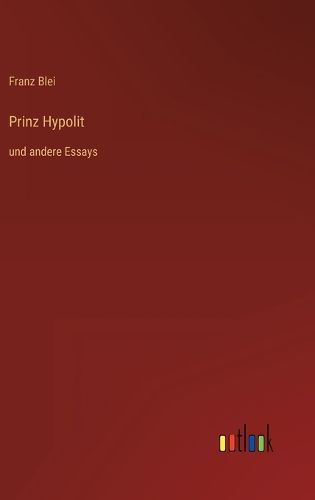 Cover image for Prinz Hypolit