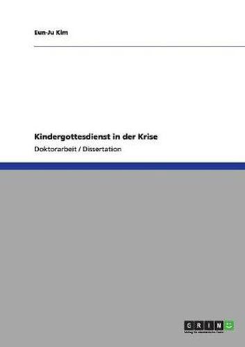 Cover image for Kindergottesdienst in der Krise