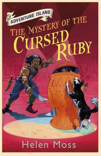 Cover image for Adventure Island: The Mystery of the Cursed Ruby: Book 5