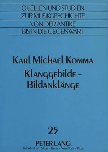 Klanggebilde - Bildanklaenge: Aufsaetze Und Reden