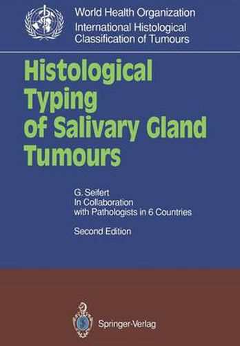 Cover image for Histological Typing of Salivary Gland Tumours