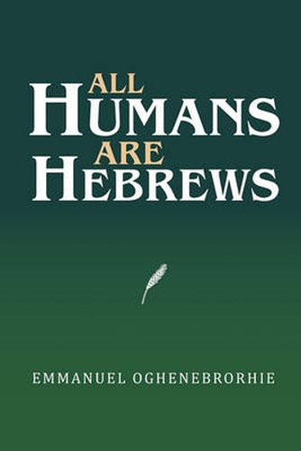 Cover image for All Humans Are Hebrews