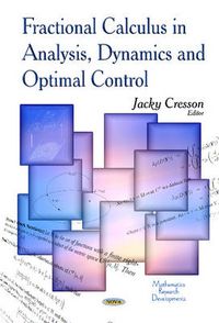 Cover image for Fractional Calculus in Analysis, Dynamics & Optimal Control