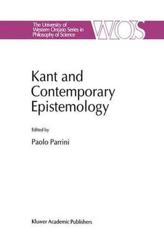 Cover image for Kant and Contemporary Epistemology