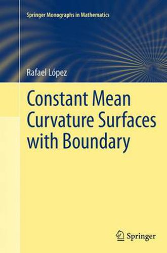 Cover image for Constant Mean Curvature Surfaces with Boundary