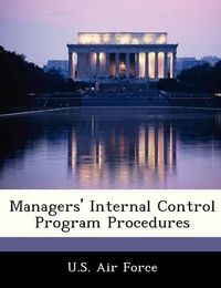 Cover image for Managers' Internal Control Program Procedures