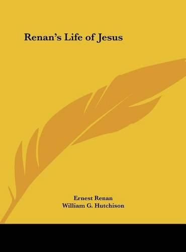 Renan's Life of Jesus