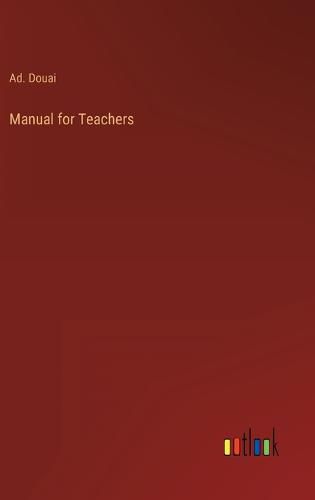 Cover image for Manual for Teachers