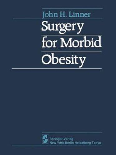 Cover image for Surgery for Morbid Obesity
