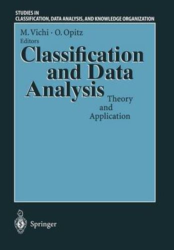 Cover image for Classification and Data Analysis: Theory and Application Proceedings of the Biannual Meeting of the Classification Group of Societa Italiana di Statistica (SIS) Pescara, July 3-4, 1997