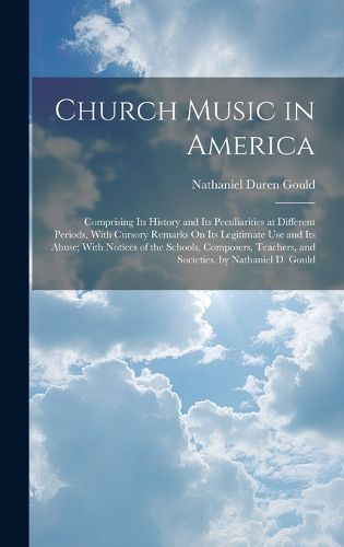 Cover image for Church Music in America