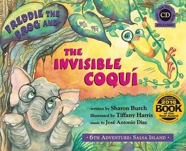 Cover image for Freddie the Frog and the Invisible Coqui