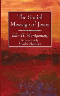 Cover image for The Social Message of Jesus