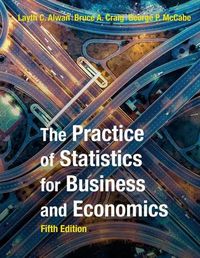 Cover image for The Practice of Statistics for Business and Economics
