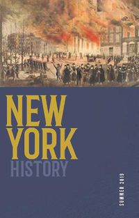 Cover image for New York History, Volume 100, Number 1