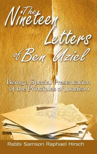 Cover image for The Nineteen Letters of Ben Uziel