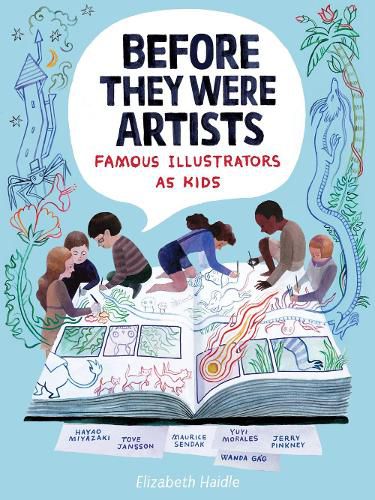 Cover image for Before They Were Artists: Famous Illustrators As Kids