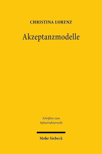 Cover image for Akzeptanzmodelle: Eine rechtliche Analyse im Bereich erneuerbarer Energien